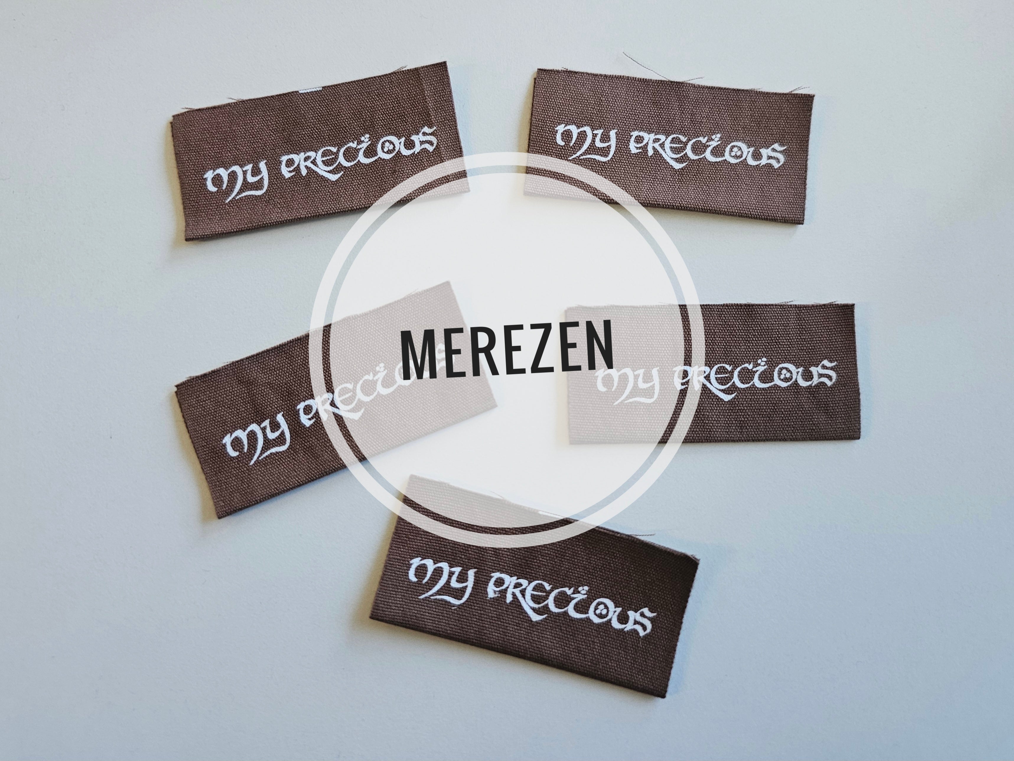 My Precious Canvas Sew In Labels - 6cm x 3cm - Pack of 5 – MereZen