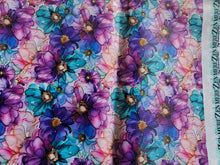 Load image into Gallery viewer, Purple Cosmos Water Resistant Canvas - 420 Denier
