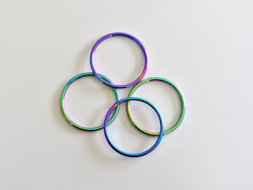 O Rings - 1.5 Inch (38mm) 3mm thick - 4 pack