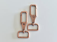 Load image into Gallery viewer, Long Swivel Hooks - 1 Inch &amp; 8cm Long - 2 pack
