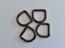 Load image into Gallery viewer, D Rings 3/4 Inch - 4mm thick - 4 pack
