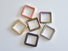 Load image into Gallery viewer, Rectangle Rings - 3/4 Inch 4mm thick - 4 pack
