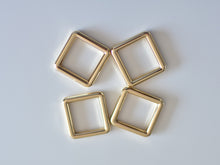 Load image into Gallery viewer, Rectangle Rings - 3/4 Inch 4mm thick - 4 pack
