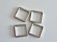 Load image into Gallery viewer, Rectangle Rings - 3/4 Inch 4mm thick - 4 pack
