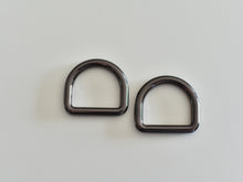 Load image into Gallery viewer, D Rings - 1 Inch 4.5mm thick - 2 pack
