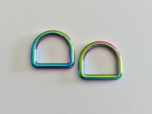 Load image into Gallery viewer, D Rings - 1 Inch 4.5mm thick - 2 pack
