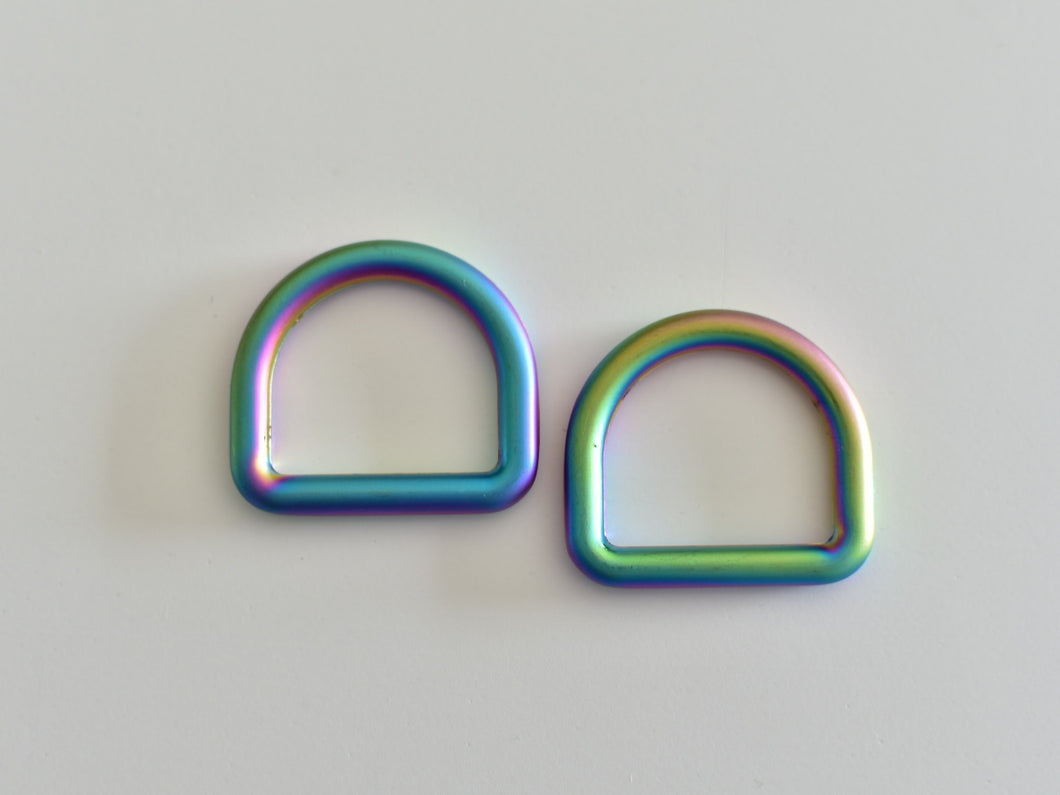 D Rings - 1 Inch 4.5mm thick - 2 pack