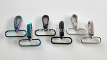 Load image into Gallery viewer, Matte Swivel Hooks - 1.5 Inch (38mm) - 10 pack
