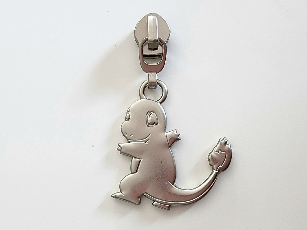 Fire Lizard Zipper Pull - No.5